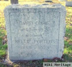 Eleanor "ellen/nellie" Porteus Durie