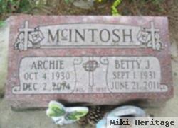 Betty Jean Taylor Mcintosh