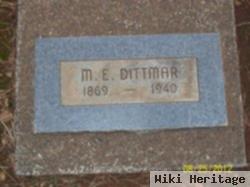 M E Dittmar