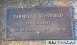 Pvt Earnest R Schofield