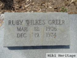 Ruby Wilkes Greer