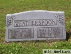 Marion Taylor Weatherspoon