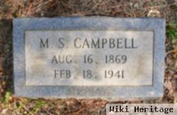 M S Campbell