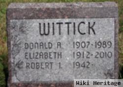 Donald A Wittick