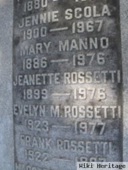 Evelyn M Rossetti