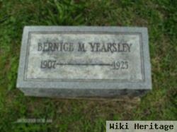 Bernice M Yearsley