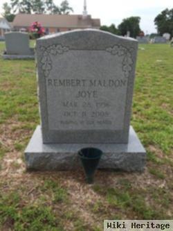 Rembert Maldon Joye