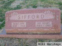 Mary Ann Faulkner Sifford