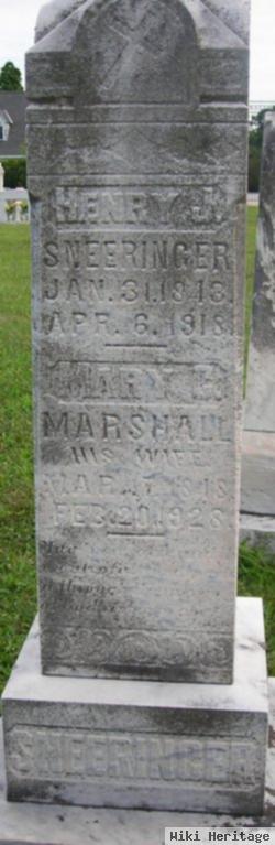 Mary Cleophas Marshall Sneeringer