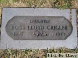 Ross Lloyd Crigler