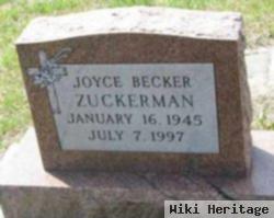 Joyce Becker Zuckerman