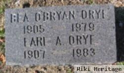 Earl Albert Orye