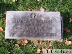 Harol W. Wilson