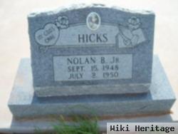 Nolan Burris Hicks, Jr