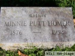 Wilhelmina "minnie" Putt Homer