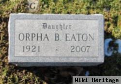 Orpha B. Eaton