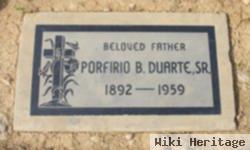 Porfirio B. Duarte, Sr