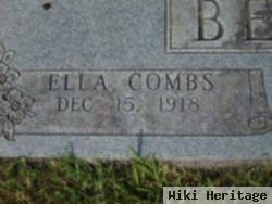 Ella Lucretia Combs Beasley