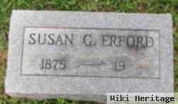 Susan G Erford