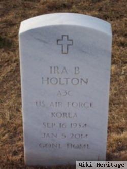 Ira B Holton