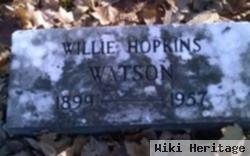 Willie Hopkins Watson