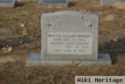 Mattie Lillian Wright Gosson