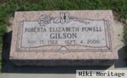 Roberta Elizabeth Powell Gilson