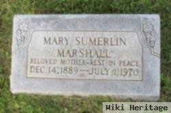 Mary E Sumerlin Marshall