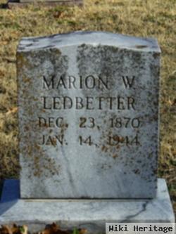 Marion Willard Ledbetter