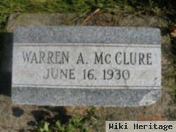 Warren A Mcclure