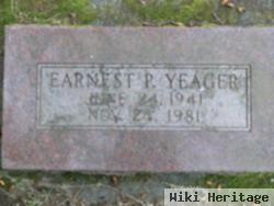 Earnest P Yeager