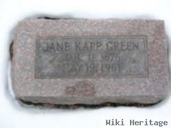 Jane Kapp Green