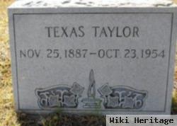 Texas Taylor