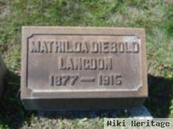 Mathilda Diebold Langdon