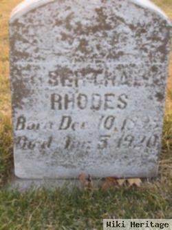 Bertha Rhodes