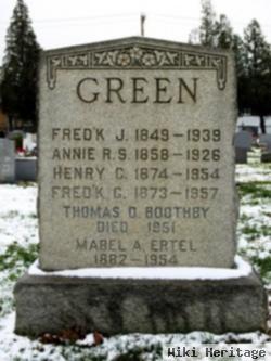 Annie R S Green