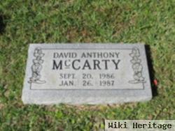 David Anthony Mccarty