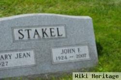 John F Stakel