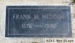 Frank Marion Hedden, Jr