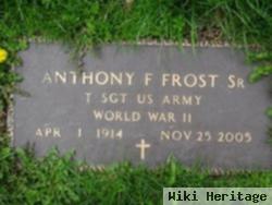 Anthony F "tony" Frost, Sr