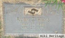 Ruby B. Clark Hays