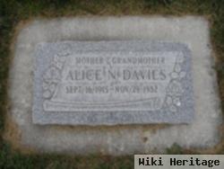 Alice N Davies Rowley