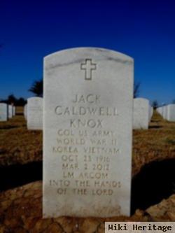 Jack Caldwell Knox
