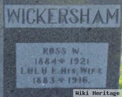 Ross Washington Wickersham