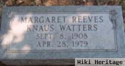 Margaret Reeves Knaus Watters