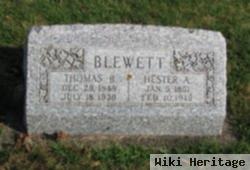 Thomas B Blewett