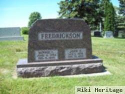 Minnie L Peterson Fredrickson