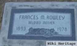 Frances Mirian Rowley