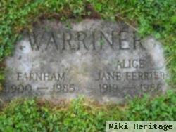 Alice Jane Ferrier Warriner