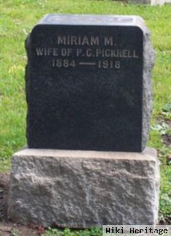 Miriam M. Crane Pickrell